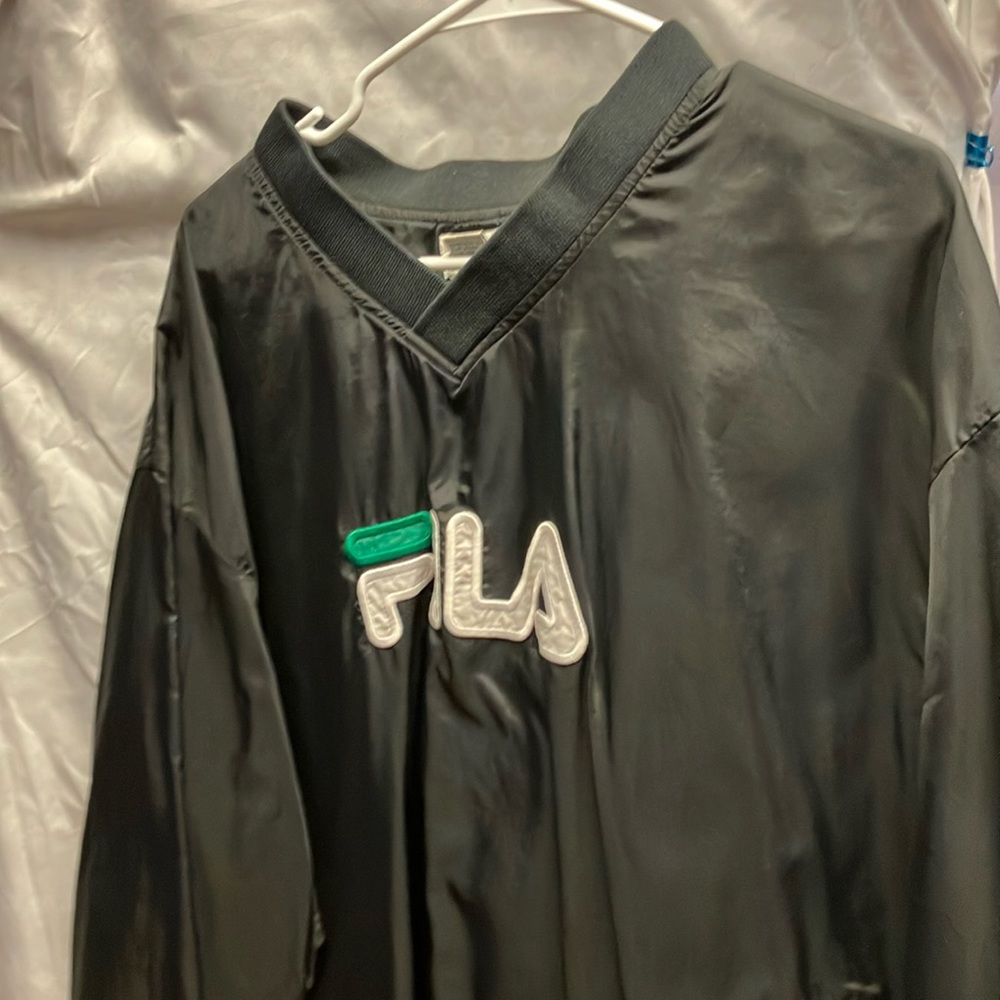 Fila Athletic Pullover Track Jacket/ Warmup Top for Men